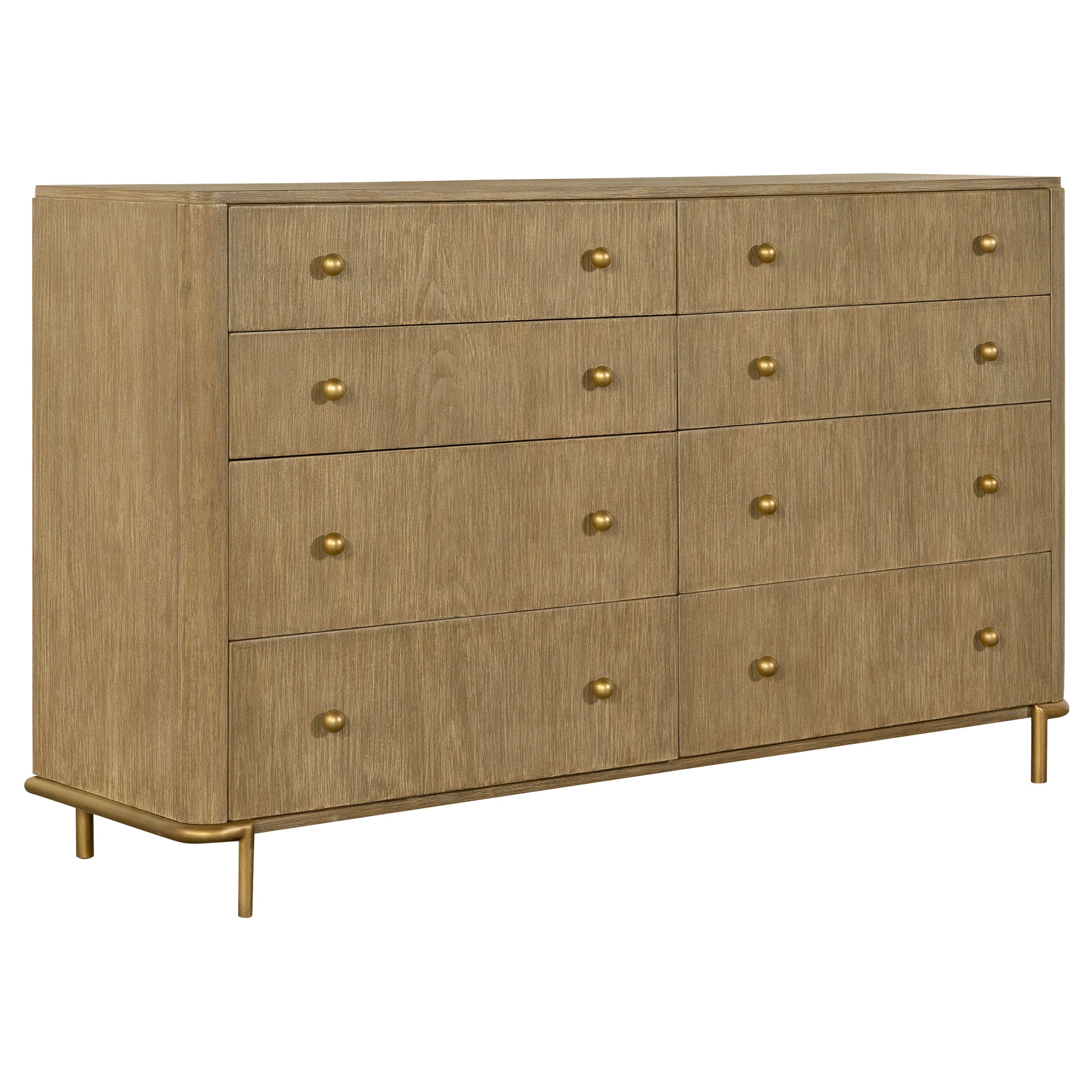 Best Furniture Outlet - Coaster - Arini 8-drawer Dresser Sand Wash - 224303