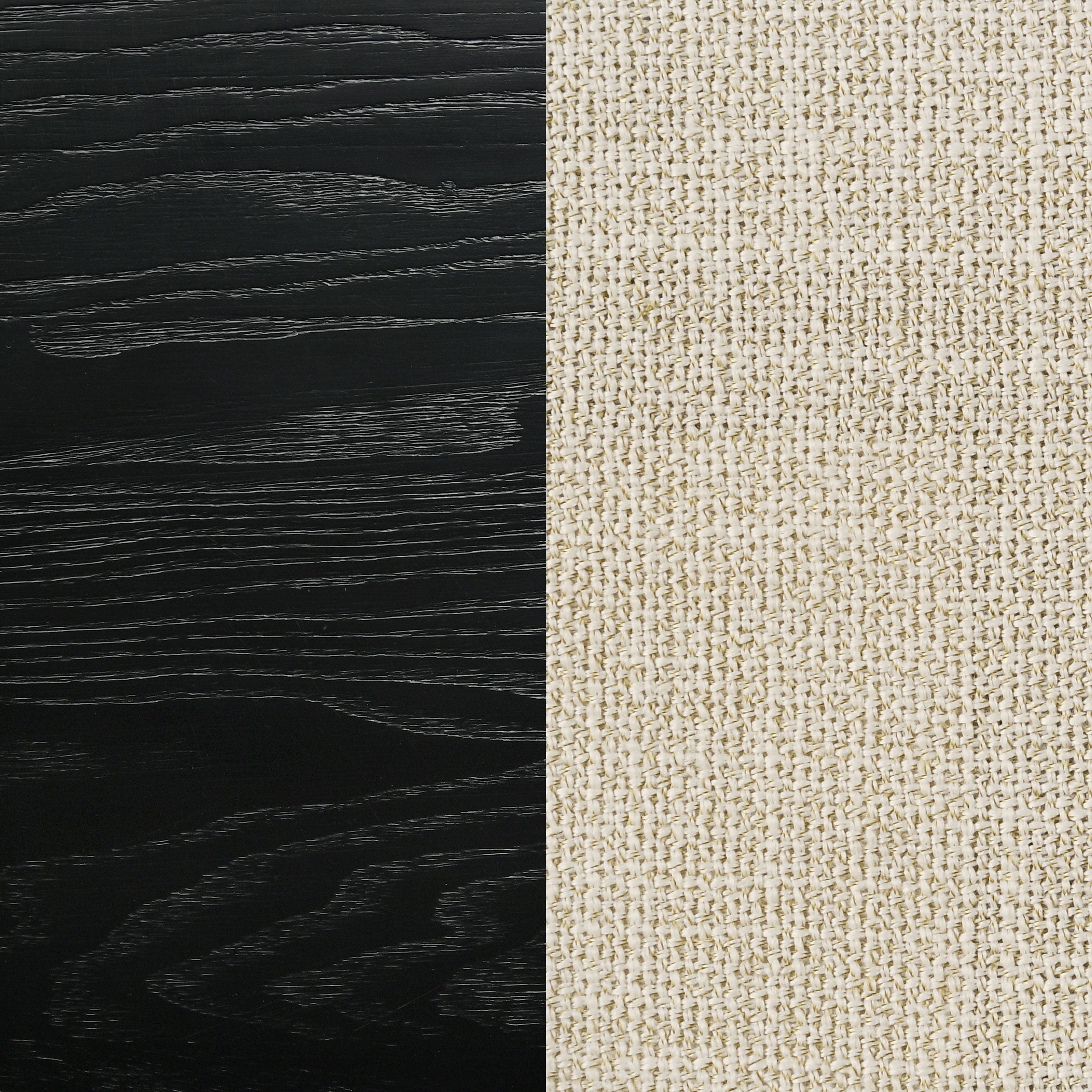 Arini 56-inch Eastern King Panel Bed Cream and Black