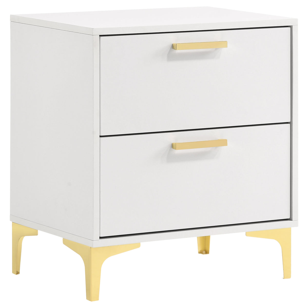 Best Furniture Outlet - Coaster - Kendall 2-drawer Nightstand White - 224402