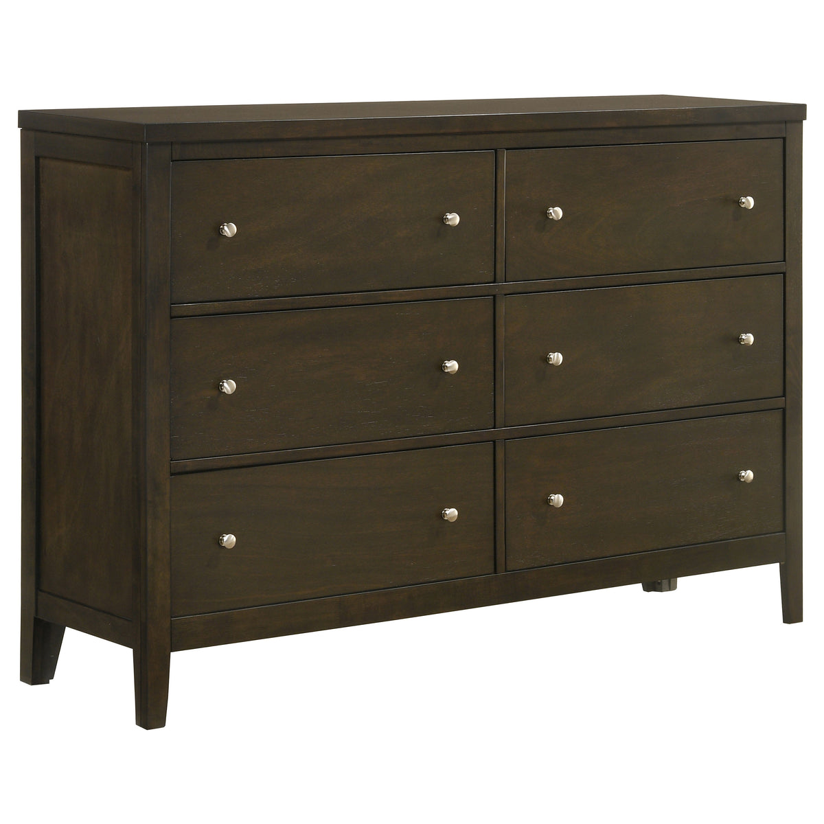 Best Furniture Outlet - Coaster - Wilkes 6-drawer Dresser Cabinet Dark Cocoa - 224423