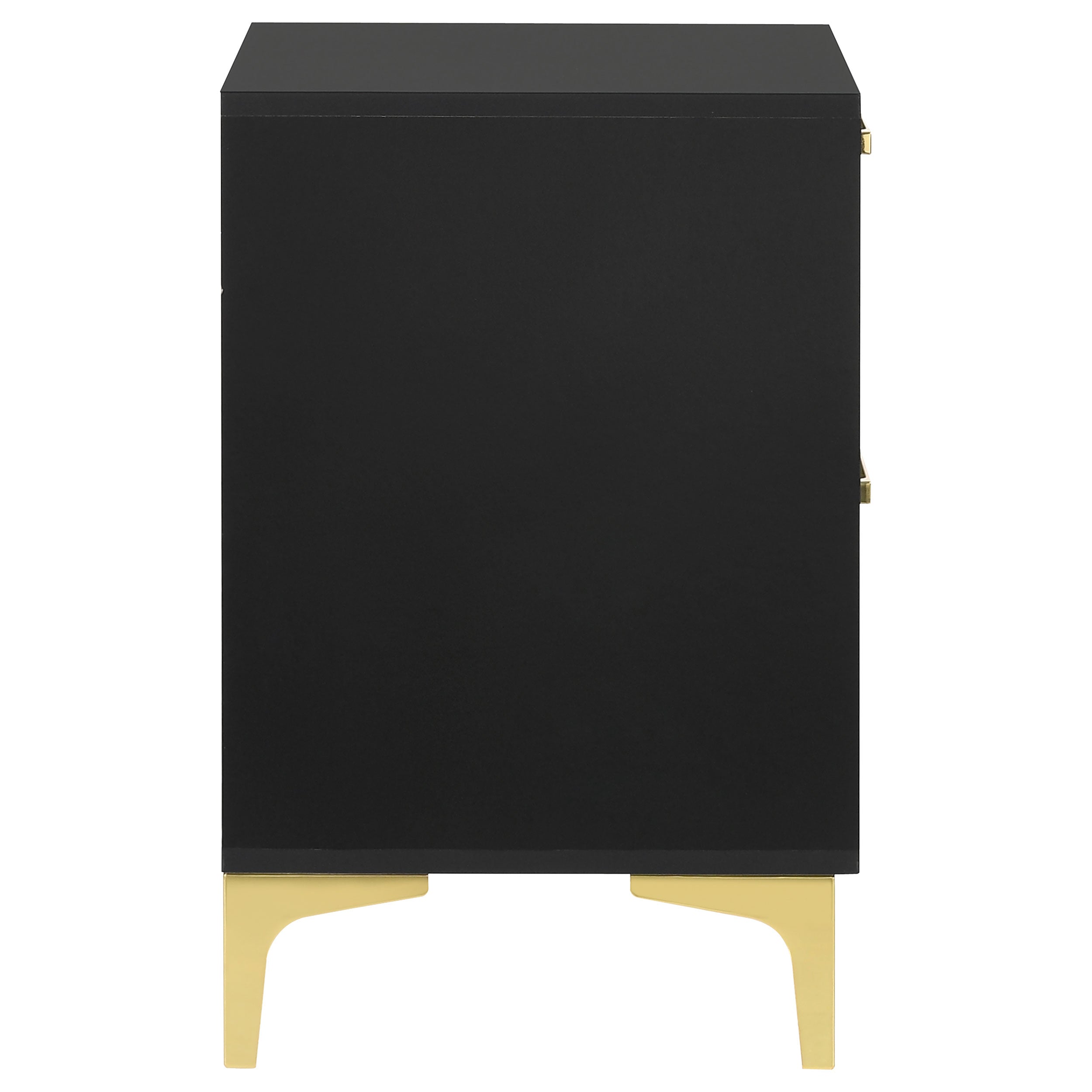 Kendall 2-drawer Nightstand Black