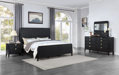 Best Furniture Outlet - Coaster - Brookmead 4-piece Queen Bedroom Set Black - 224711Q-S4