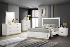 Best Furniture Outlet - Coaster - Caraway 5-piece Queen Bedroom Set White - 224771Q-S5