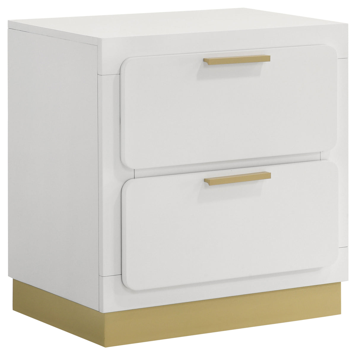 Best Furniture Outlet - Coaster - Caraway 2-drawer Nightstand White - 224772