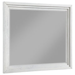 Best Furniture Outlet - Coaster - Marielle Dresser Mirror Distressed White  - 224844