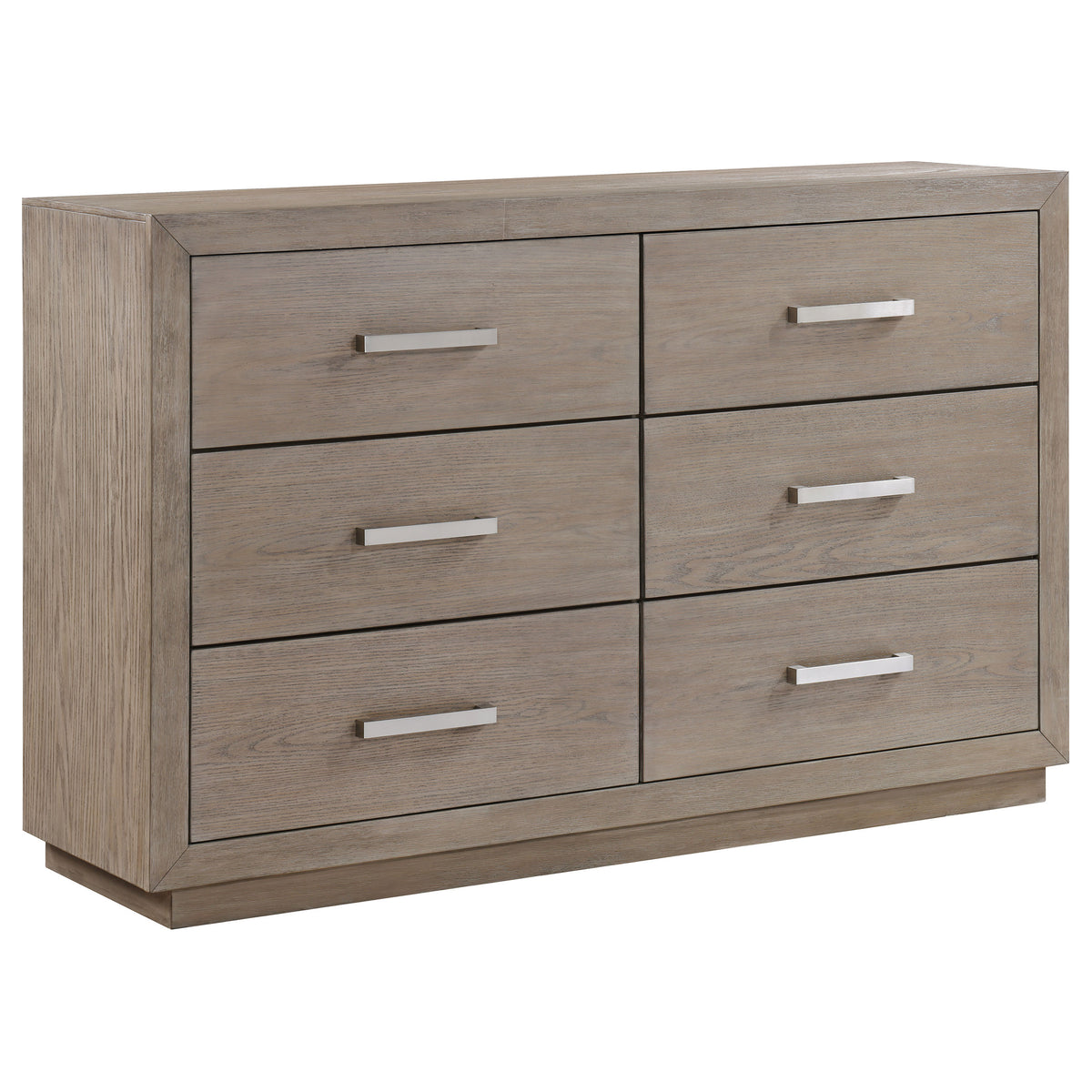 Best Furniture Outlet - Coaster - Kenora 6-drawer Dresser Barley Brown - 224853