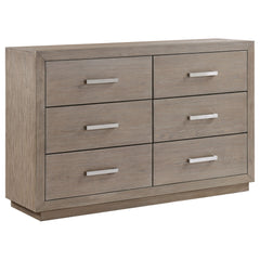 Best Furniture Outlet - Coaster - Kenora 6-drawer Dresser Barley Brown - 224853