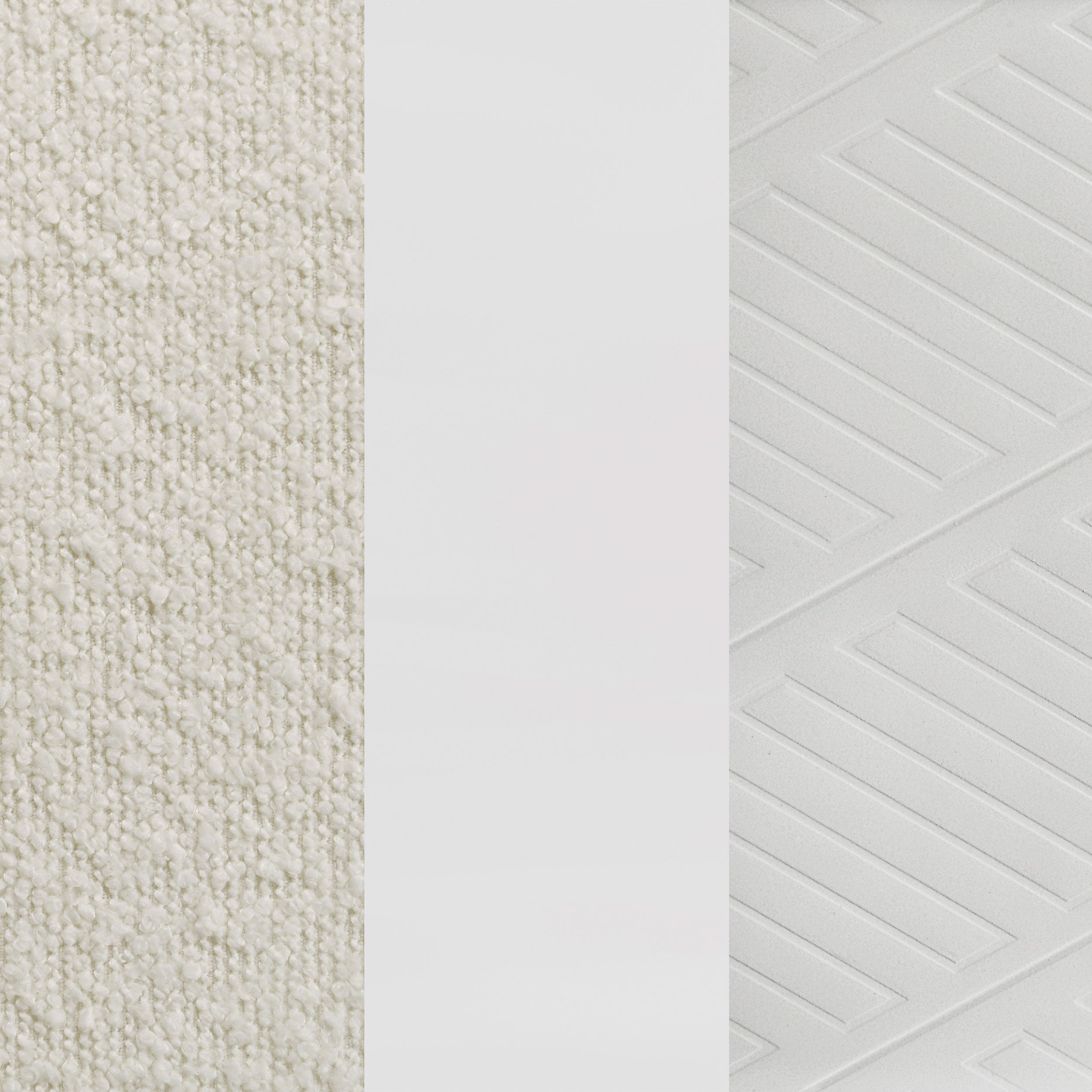 Marmore 64-inch Eastern King Panel Bed LED Headboard White