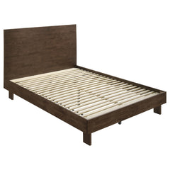 Best Furniture Outlet - Coaster - Glenwood 48-inch Queen Platform Panel Bed Warm Brown - 225011Q