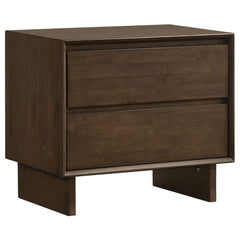 Best Furniture Outlet - Coaster - Glenwood 2-drawer Nightstand Bedside Table Warm Brown - 225012