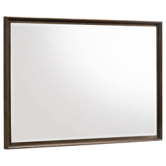 Best Furniture Outlet - Coaster - Glenwood Dresser Mirror Warm Brown - 225014
