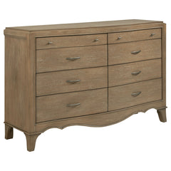 Best Furniture Outlet - Coaster - Revello 8-drawer Bedroom Dresser Washed Mango - 225053