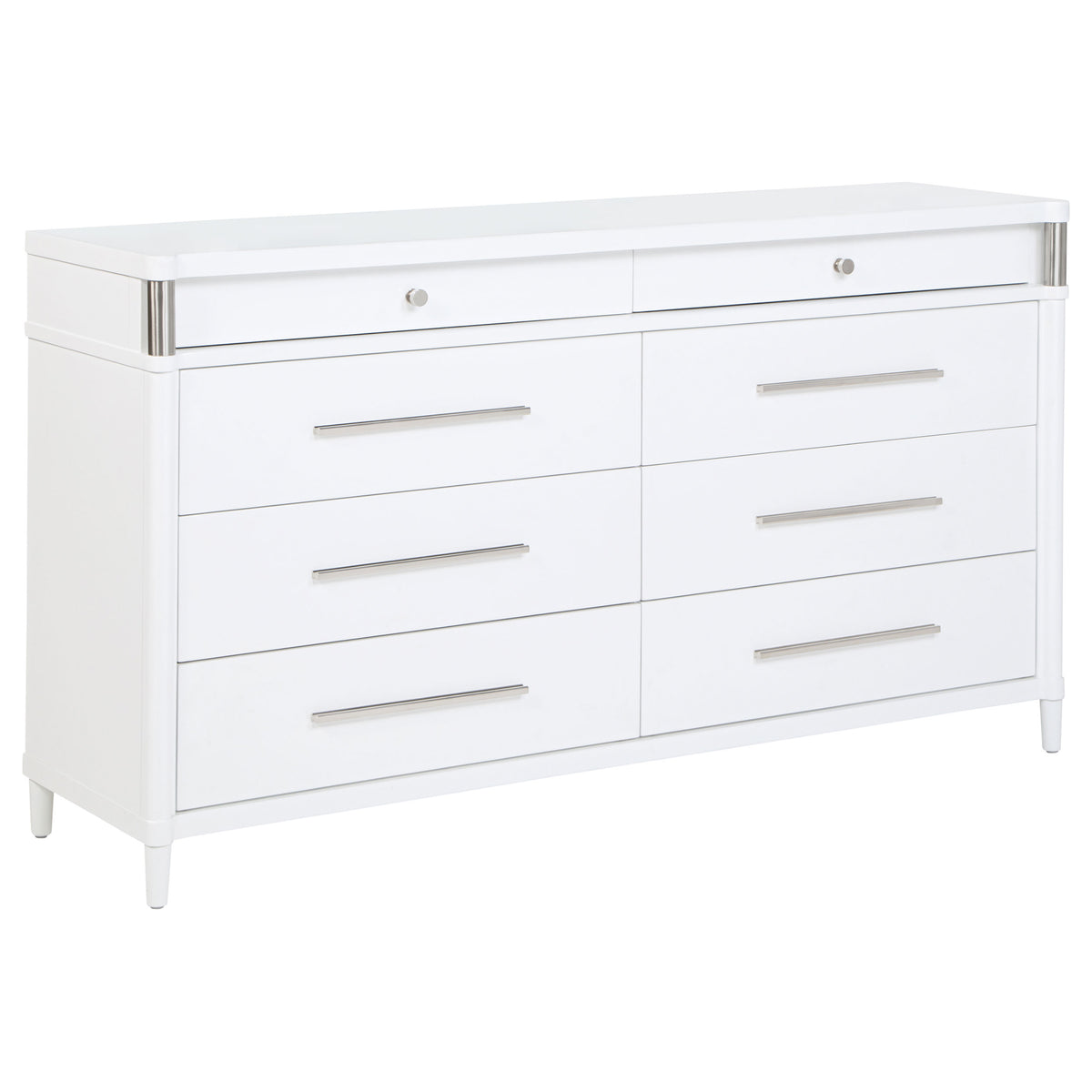 Best Furniture Outlet - Coaster - Gracemont 8-drawer Bedroom Dresser Cabinet White - 225073
