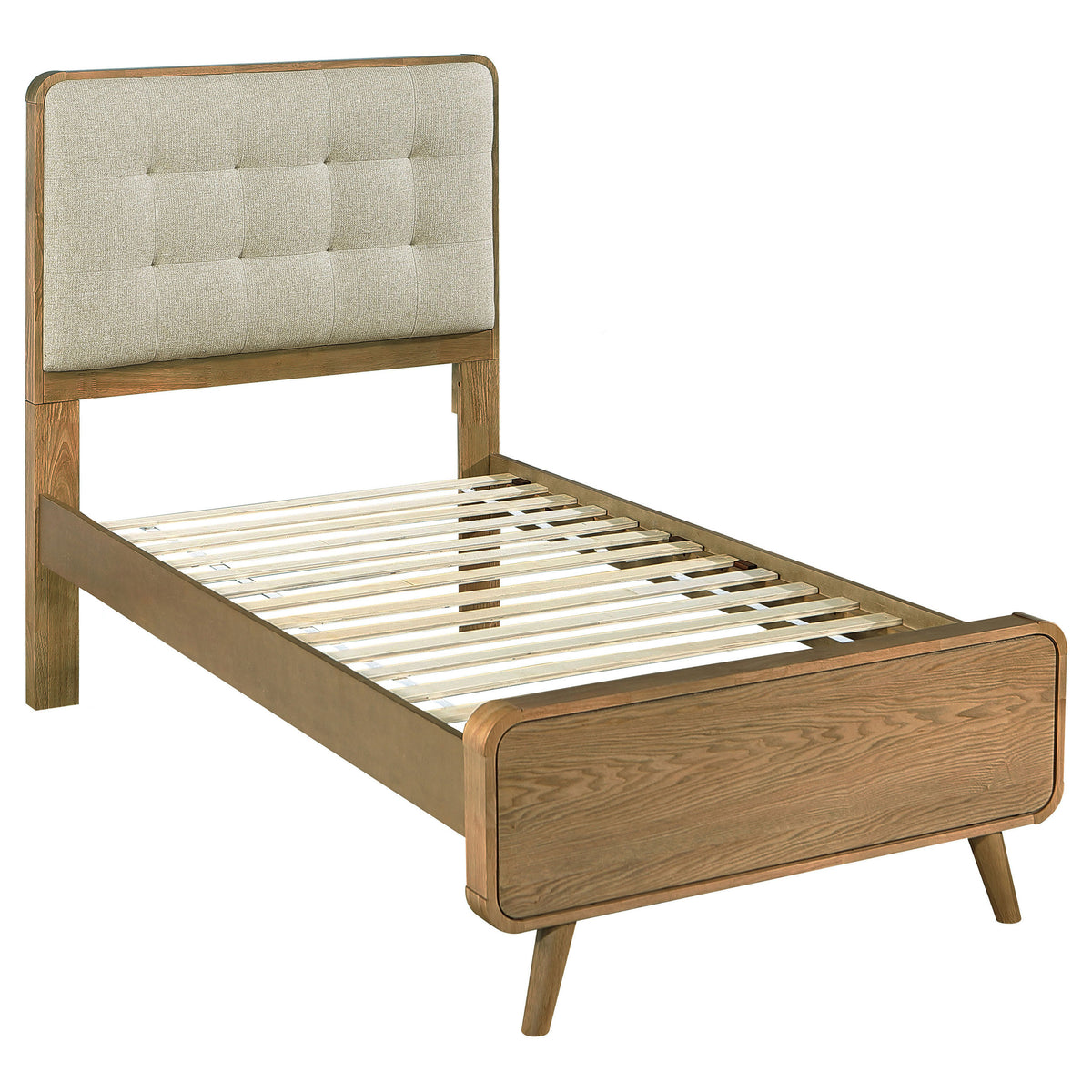 Best Furniture Outlet - Coaster - Robyn Wood Twin Platform Bed Light Ash - 225091T