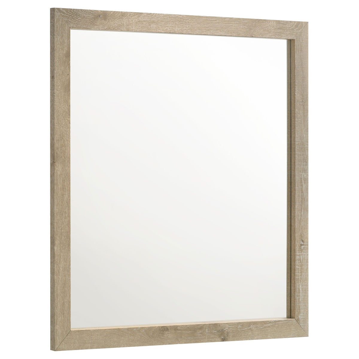 Best Furniture Outlet - Coaster - Oakglen Dresser Mirror Weathered Oak - 225104
