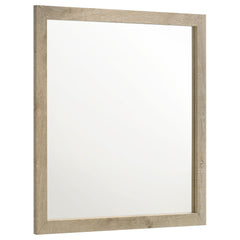 Best Furniture Outlet - Coaster - Oakglen Dresser Mirror Weathered Oak - 225104