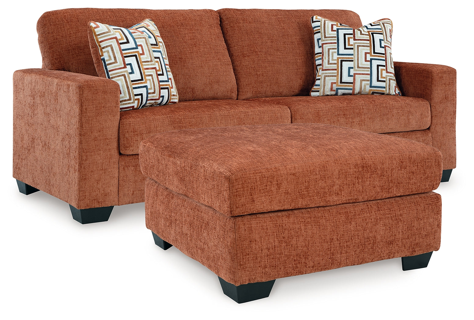 Best Furniture Outlet - Ashley Furniture - Aviemore Sofa and Ottoman - Sofa and Ottoman - 24304U2