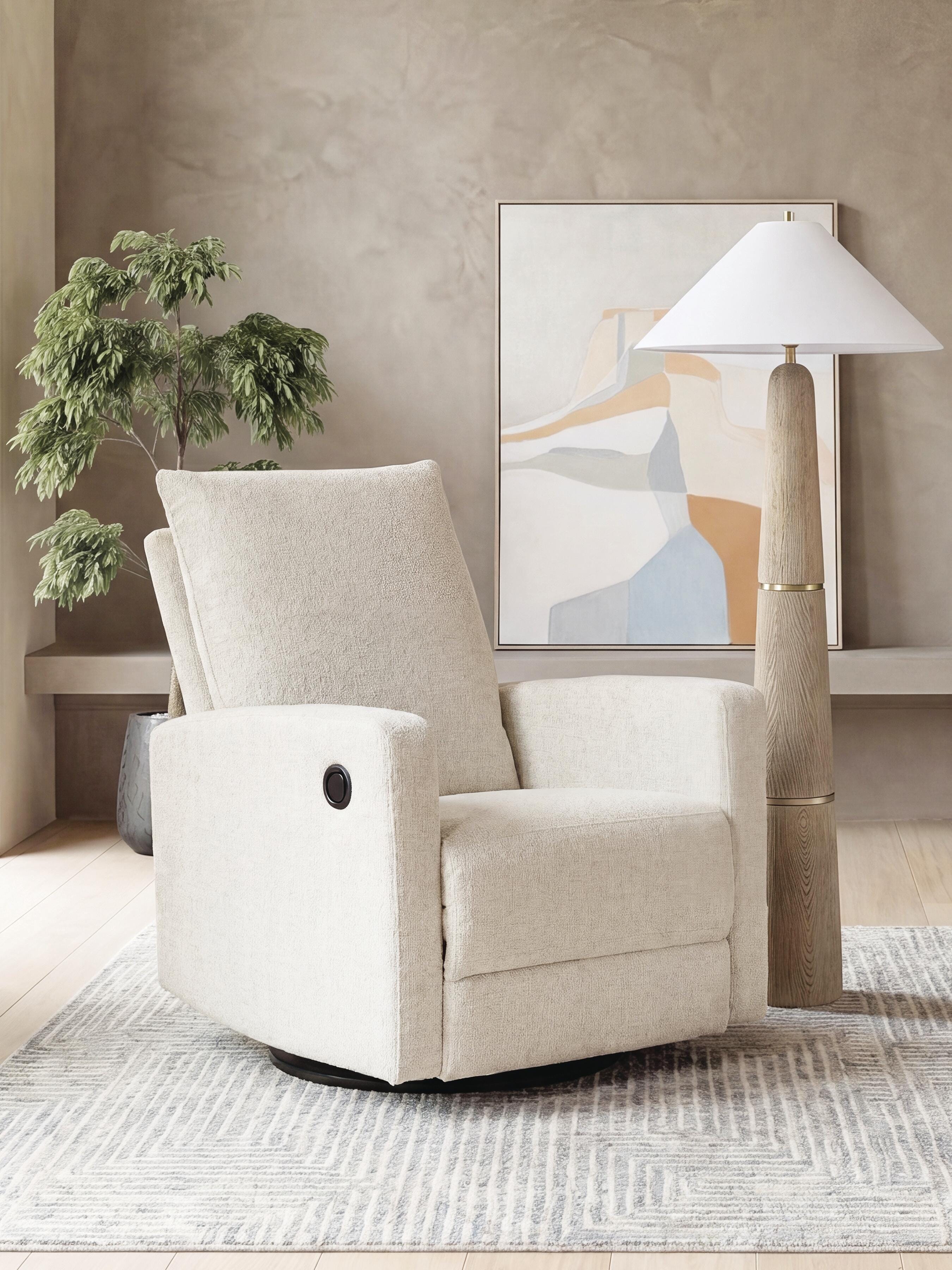 Best Furniture Outlet - Ashley Furniture - Oaklynn-Manor Living Room - Swivel Glider Recliner - PC2440461