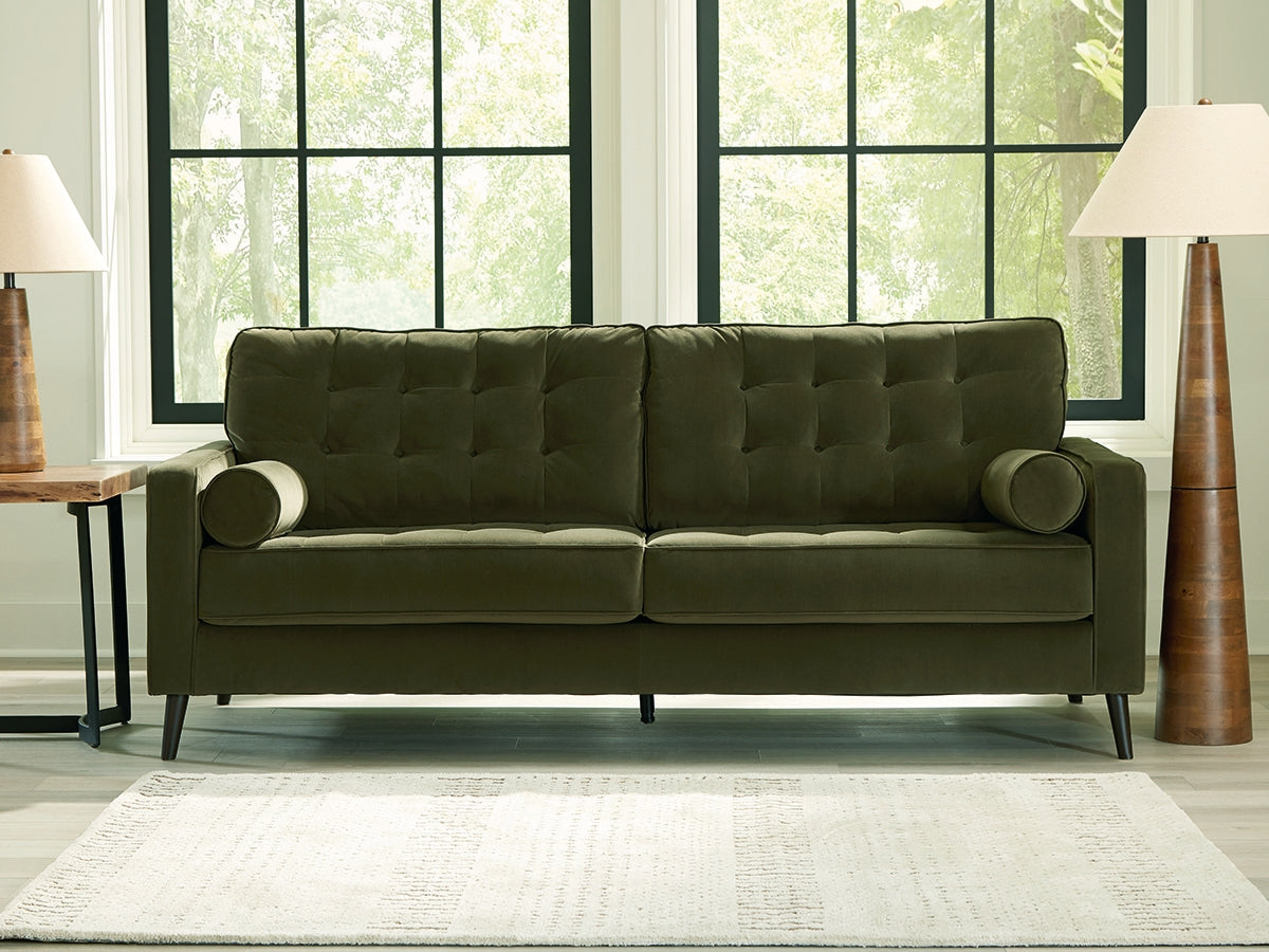 Best Furniture Outlet - Ashley Furniture - Reveon Lakes Living Room - Sofa / Olive - 2640438