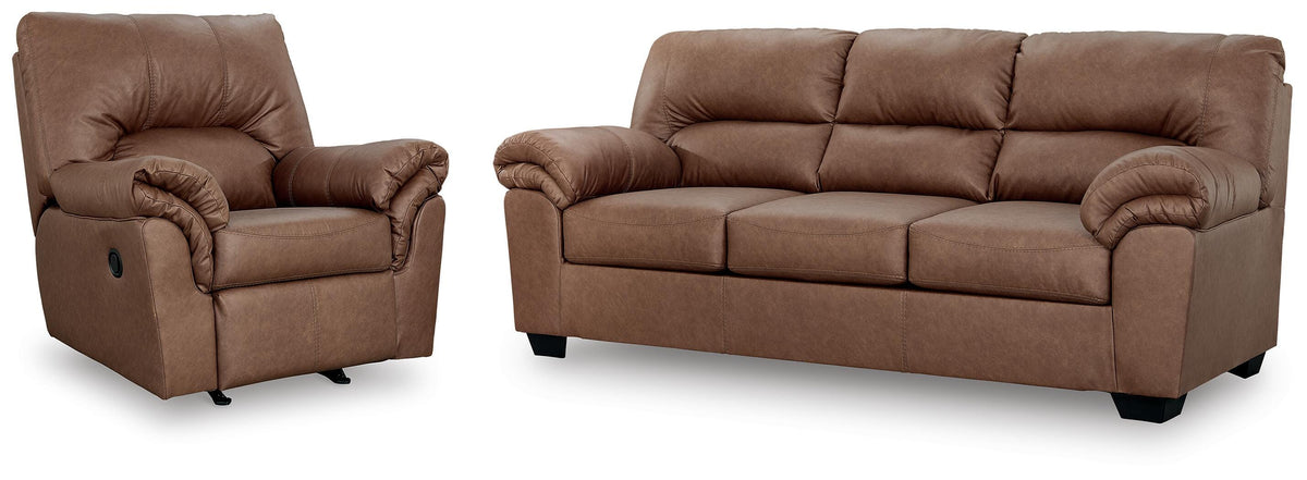 Best Furniture Outlet - Ashley Furniture - WillowBend Sofa and Recliner - Sofa and Recliner - PC27704U3