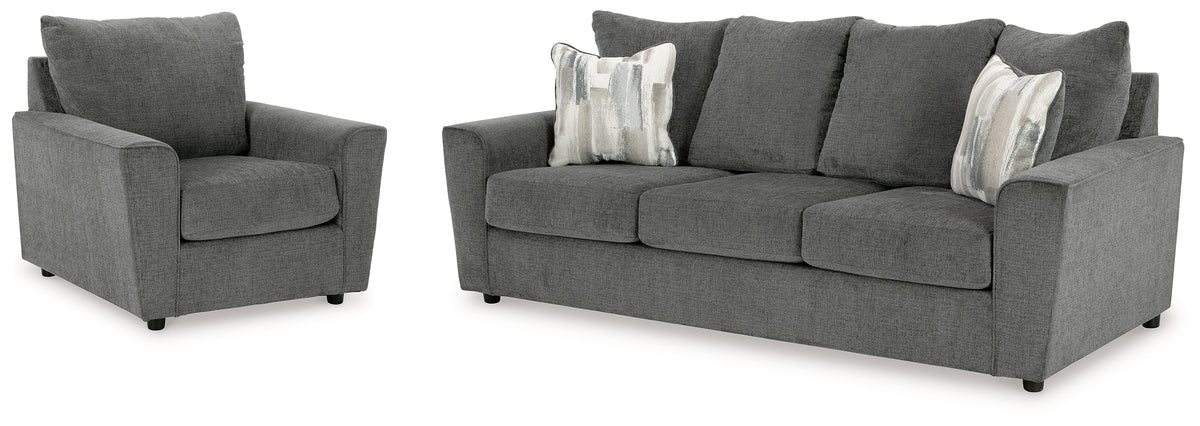 Best Furniture Outlet - Ashley Furniture - Stairatt Sofa and Chair - Sofa and Chair - 28502U3