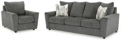 Best Furniture Outlet - Ashley Furniture - Stairatt Sofa and Chair - Sofa and Chair - 28502U3