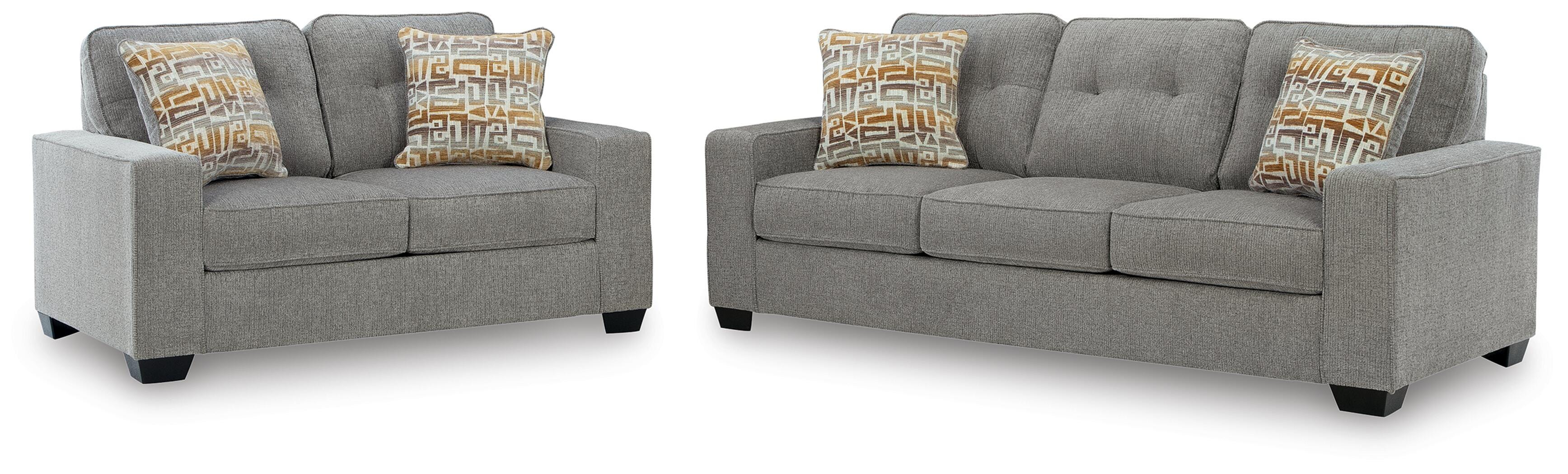 Best Furniture Outlet - Ashley Furniture - Larimer Queen Sofa Sleeper and Loveseat - Queen Sofa Sleeper and Loveseat - PC29204U2