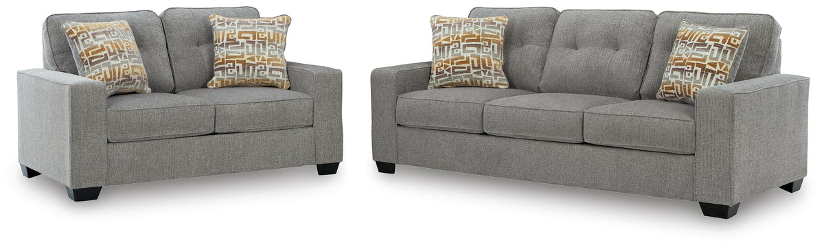 Best Furniture Outlet - Ashley Furniture - Larimer Queen Sofa Sleeper and Loveseat - Queen Sofa Sleeper and Loveseat - PC29204U2