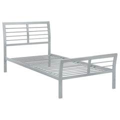 Best Furniture Outlet - Coaster - Cooper Metal Twin Open Frame Bed Silver - 300201T