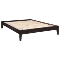 Best Furniture Outlet - Coaster - Hounslow Eastern King Universal Platform Bed Cappuccino - 300555KE