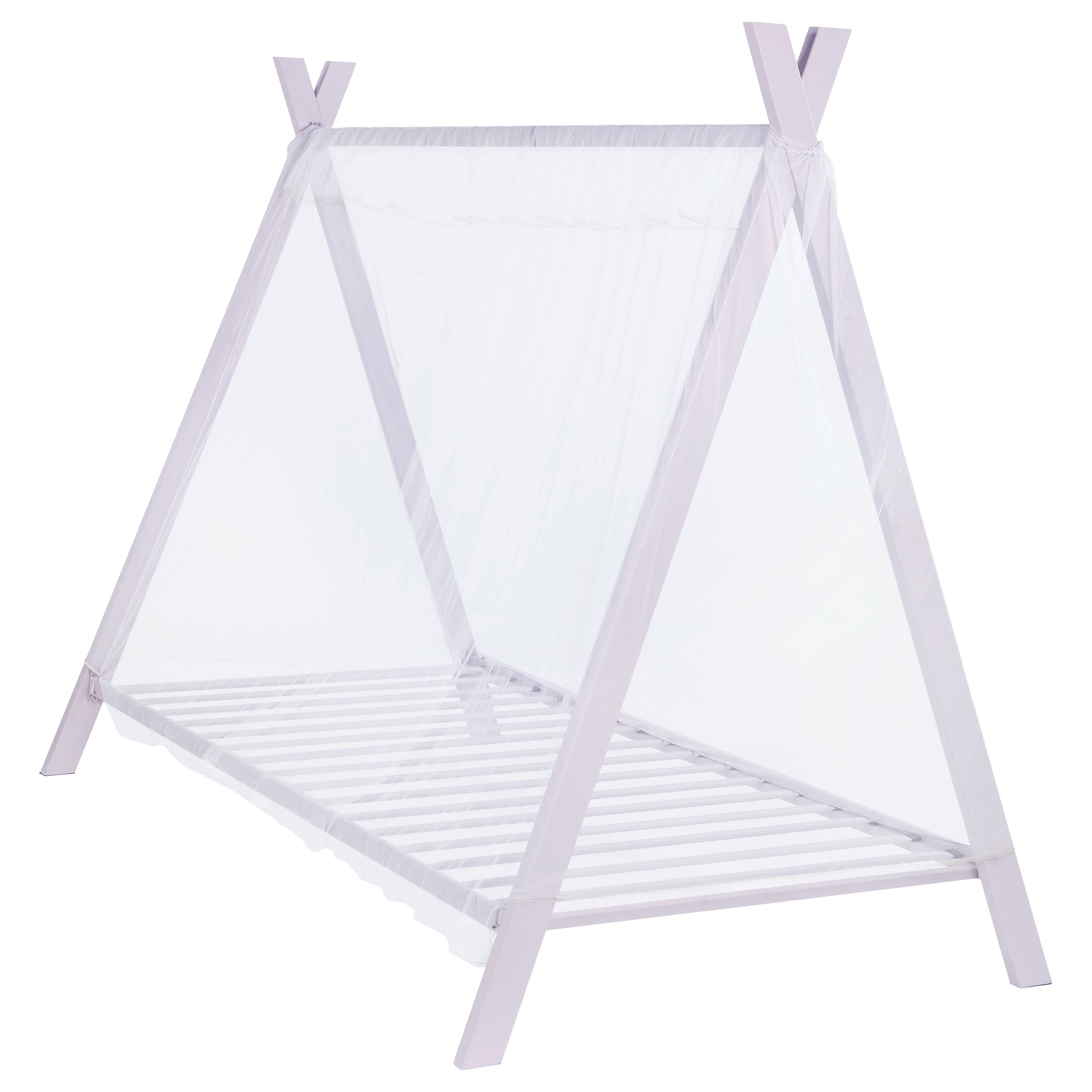 Best Furniture Outlet - Coaster - Fultonville Metal Twin Tent Bed Pink - 302133