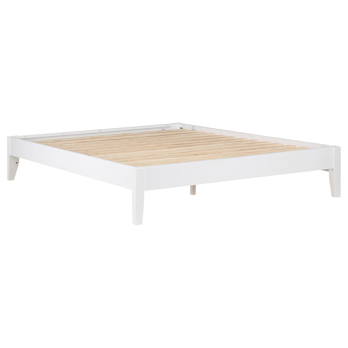 Best Furniture Outlet - Coaster - Hounslow Queen Universal Platform Bed White - 306128Q