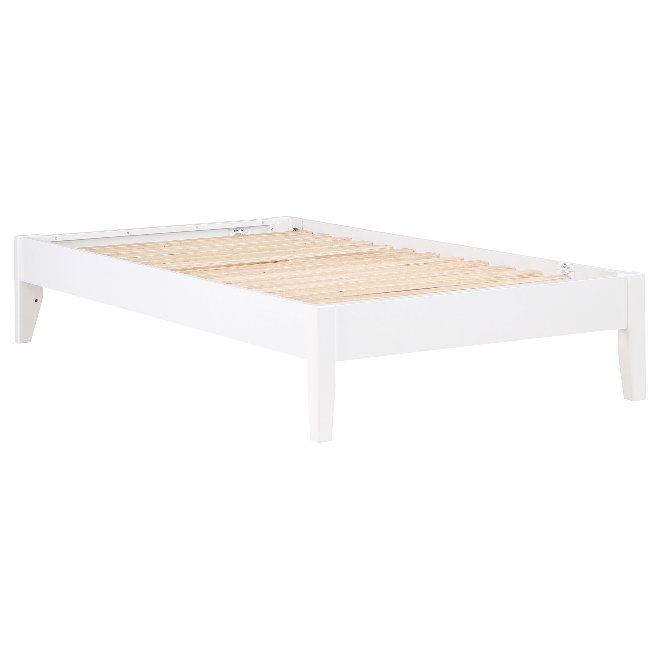 Best Furniture Outlet - Coaster - Hounslow Twin Universal Platform Bed White - 306128T