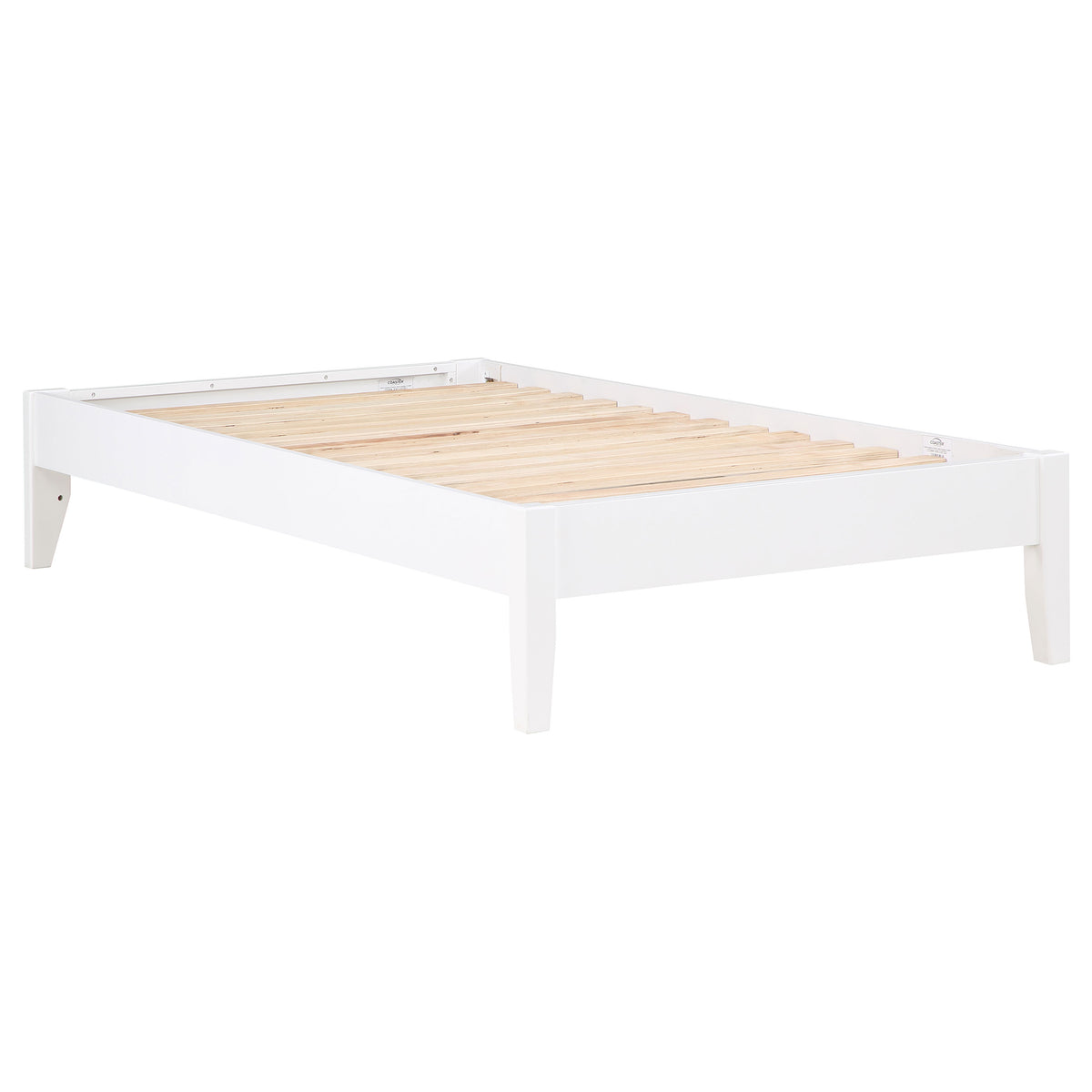 Best Furniture Outlet - Coaster - Hounslow Twin Universal Platform Bed White - 306128T