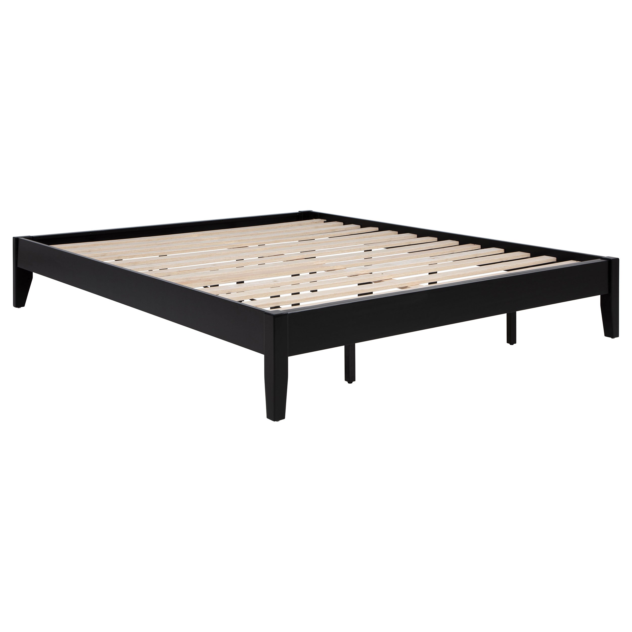 Best Furniture Outlet - Coaster - Hounslow Eastern King Universal Platform Bed Black - 306129KE