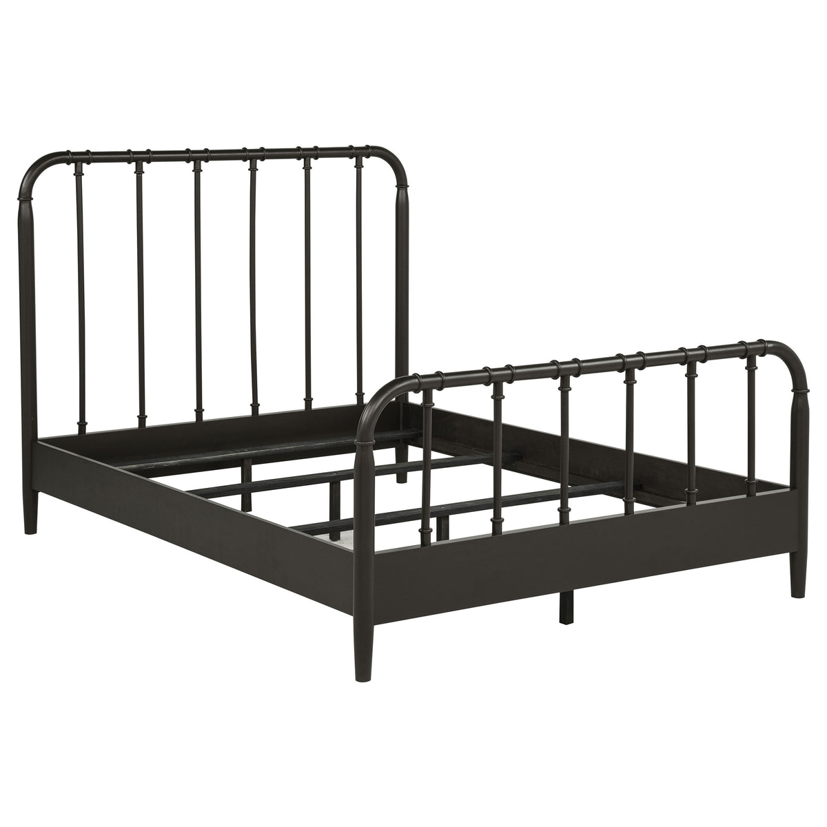 Best Furniture Outlet - Coaster - Rocco All Wood Water Pipe Open Frame Full Bed Dark Bronze - 310035F