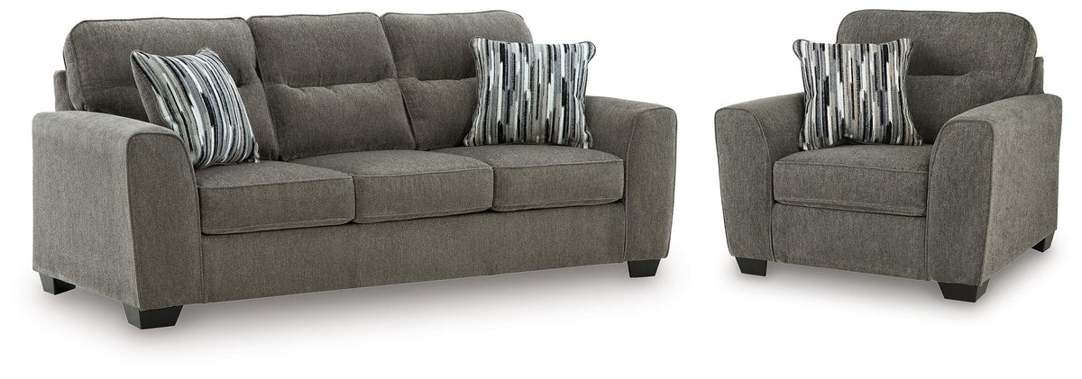Best Furniture Outlet - Ashley Furniture - Olten Sofa and Oversized Chair - Sofa and Oversized Chair - 31305U4