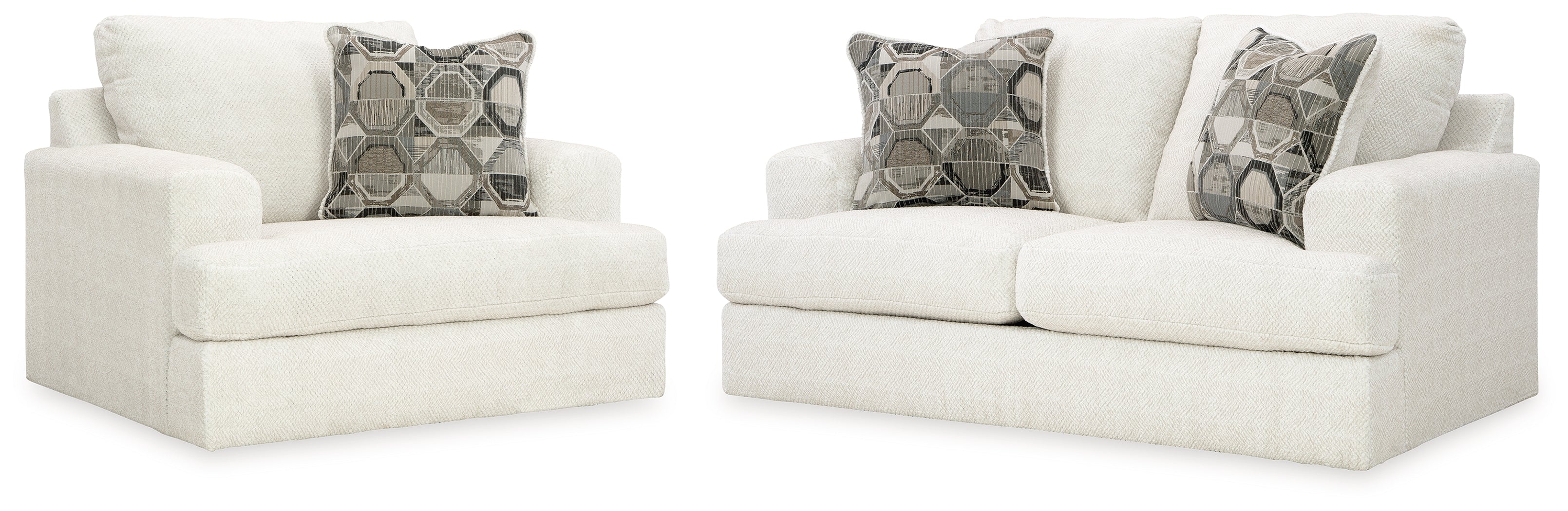 Best Furniture Outlet - Ashley Furniture - Karinne Loveseat and Chair - Loveseat and Chair - 31403U2