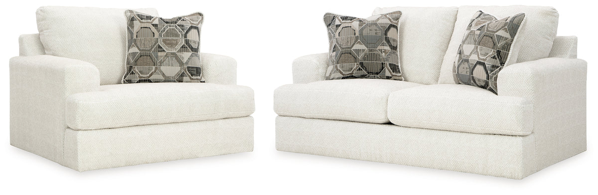 Best Furniture Outlet - Ashley Furniture - Karinne Loveseat and Chair - Loveseat and Chair - 31403U2