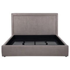 Lawson 54-inch Upholstered Eastern King Platform Bed Mushroom