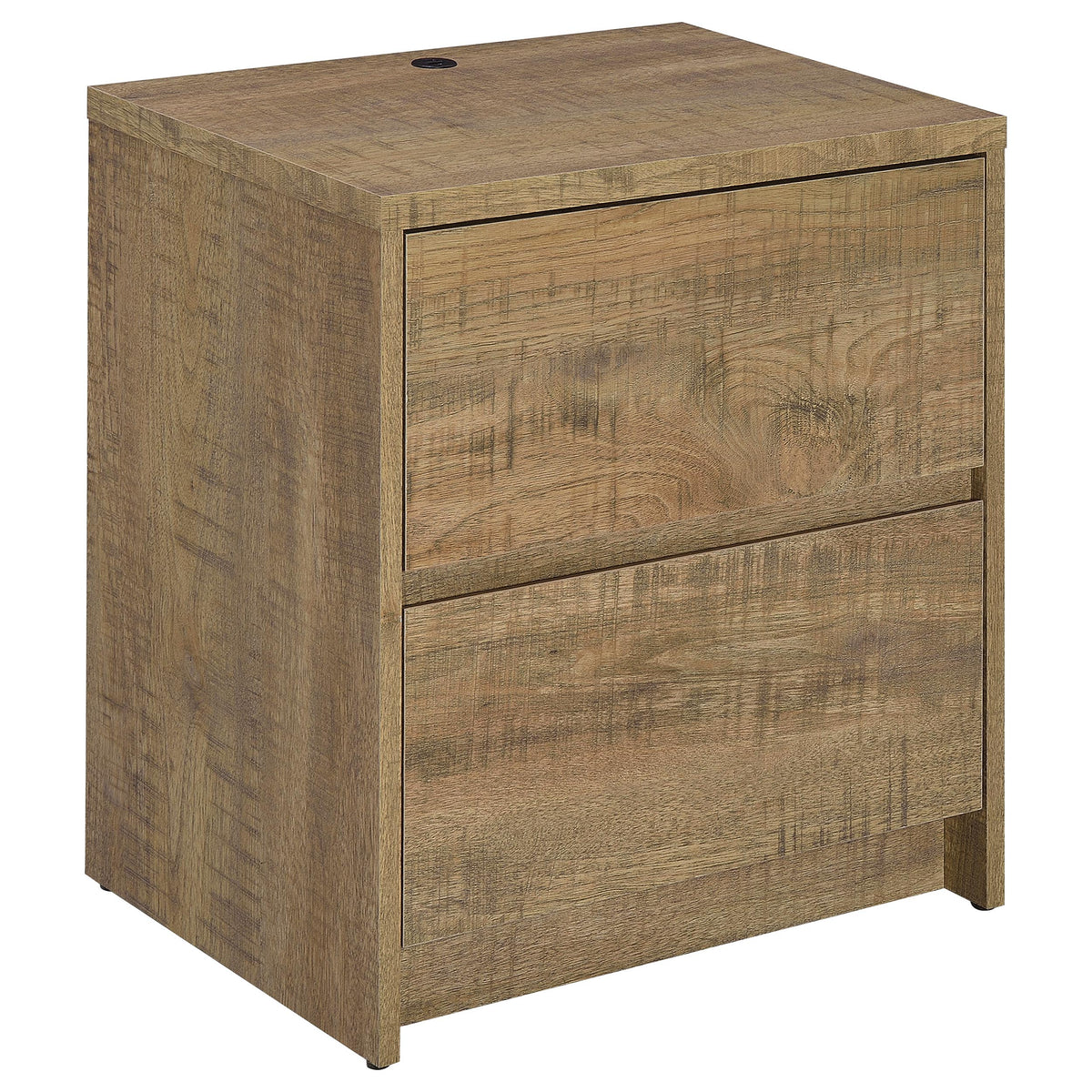 Best Furniture Outlet - Coaster - Westpark 2-drawer Nightstand LED Lights and USB Mango - 315902