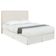 Best Furniture Outlet - Coaster - Pirro Upholstered Queen or Full Panel Headboard Sand - 315980QF