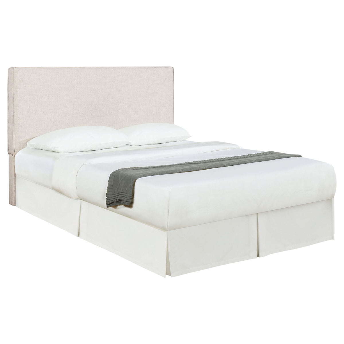 Best Furniture Outlet - Coaster - Kosmo Upholstered King Panel Headboard Sand - 315993K