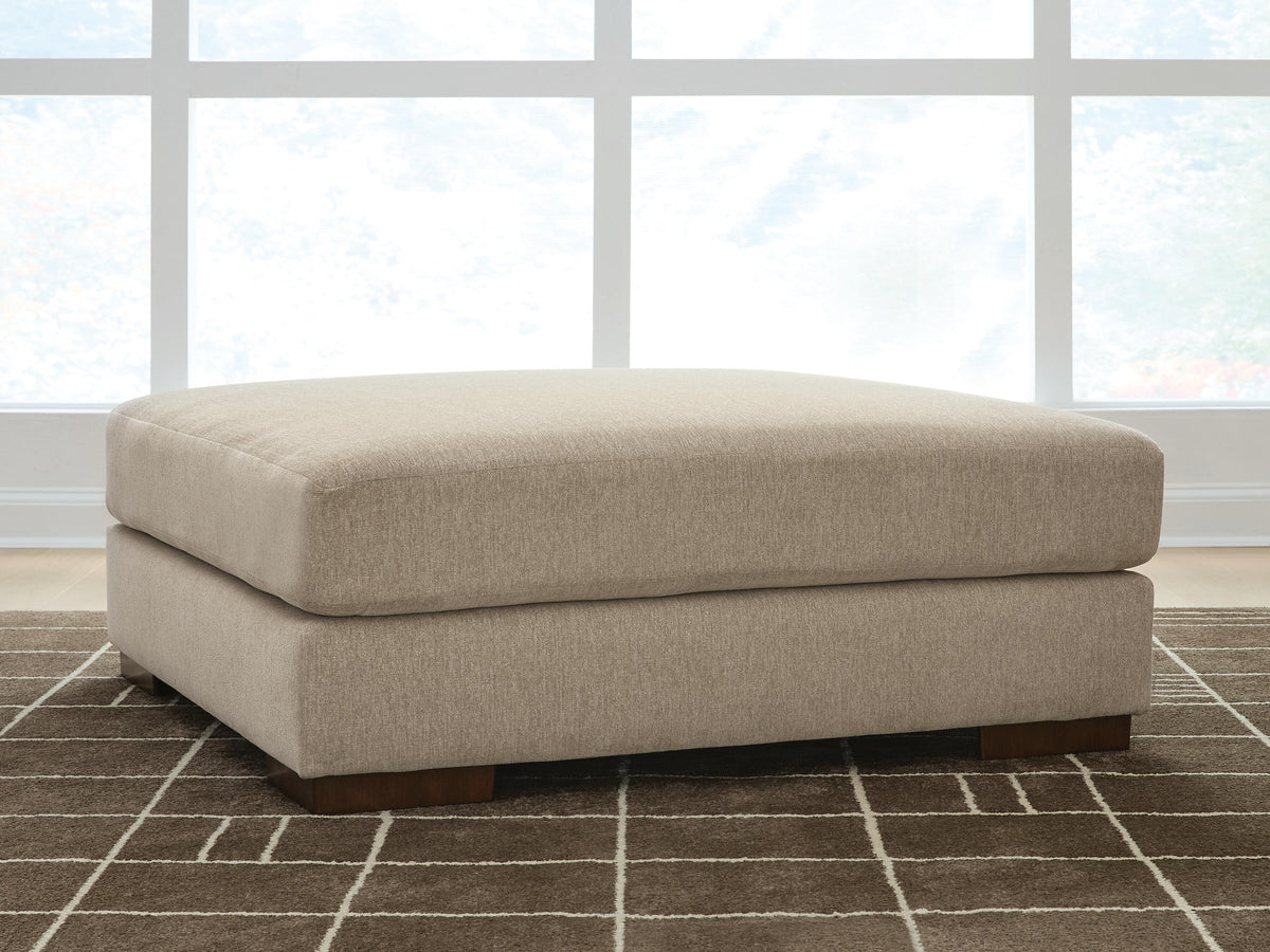 Best Furniture Outlet - Ashley Furniture - Linenhause Living Room - Oversized Accent Ottoman - 3180308