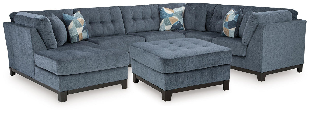 Best Furniture Outlet - Ashley Furniture - Maxon Place 3-Piece Sectional and Ottoman - 3-Piece Sectional and Ottoman - 33003U3