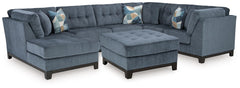 Best Furniture Outlet - Ashley Furniture - Maxon Place 3-Piece Sectional and Ottoman - 3-Piece Sectional and Ottoman - 33003U3