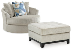 Best Furniture Outlet - Ashley Furniture - Maxon Place Oversized Chair and Ottoman - Oversized Chair and Ottoman - 33004U1