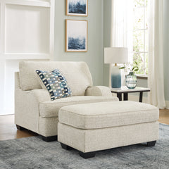 Best Furniture Outlet - Ashley Furniture - Brebryan Oversized Chair and Ottoman - Oversized Chair and Ottoman - 34401U3