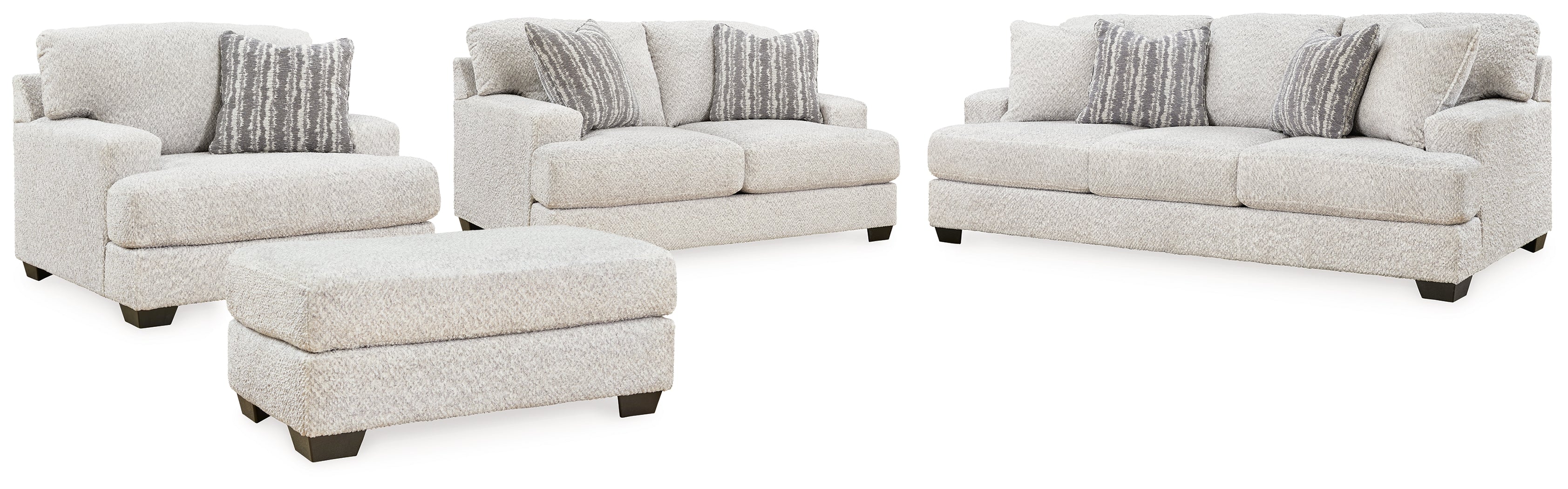 Best Furniture Outlet - Ashley Furniture - Brebryan Sofa, Loveseat, Oversized Chair and Ottoman - Sofa, Loveseat, Oversized Chair and Ottoman - 34401U4