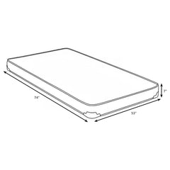 Drover 7-inch Full Foam Mattress with Built-in Bunkie Board